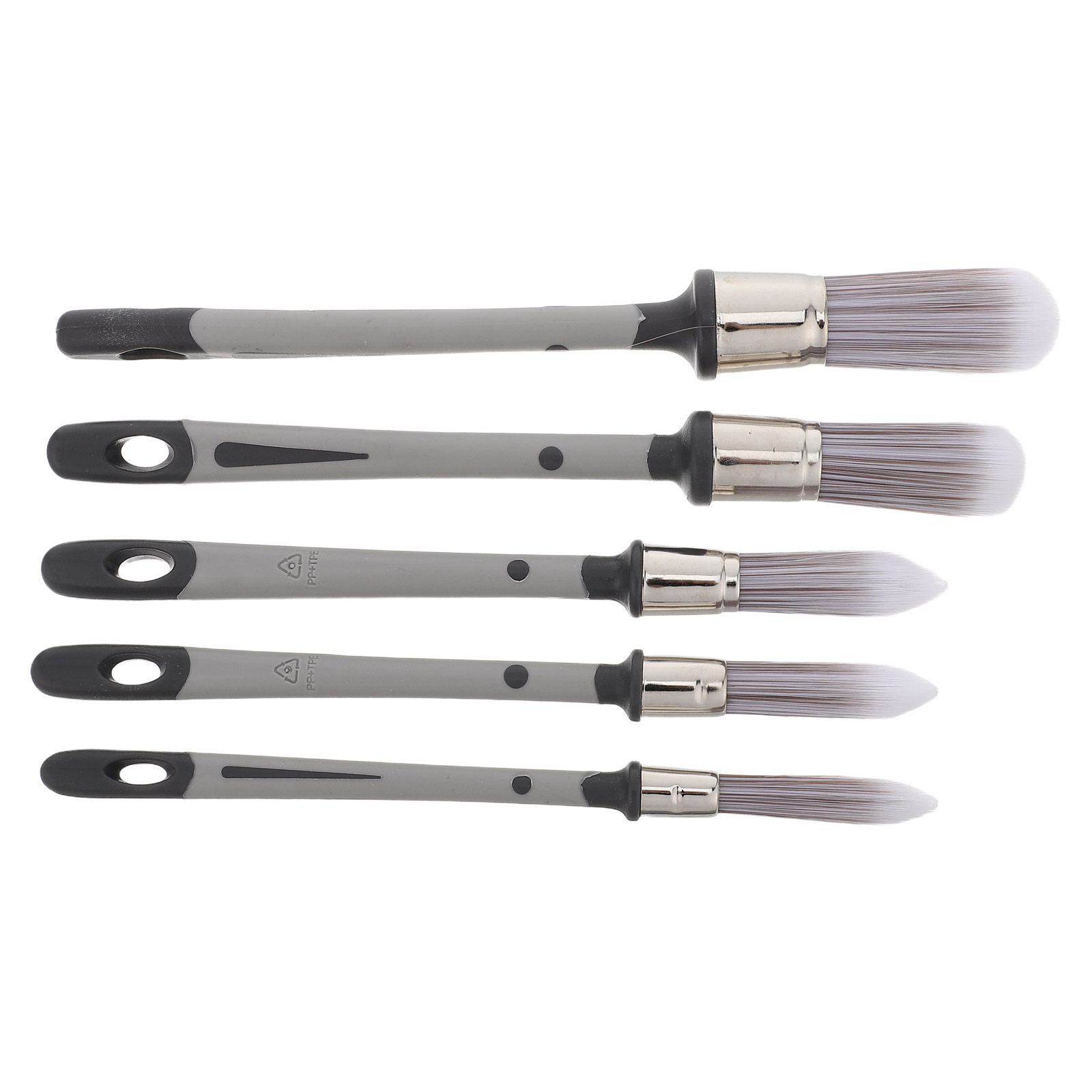 Detailing Brush Set - 5-teiliges Präzisions-Detaillierpinsel-Set, feine runde Spitze, kleine
