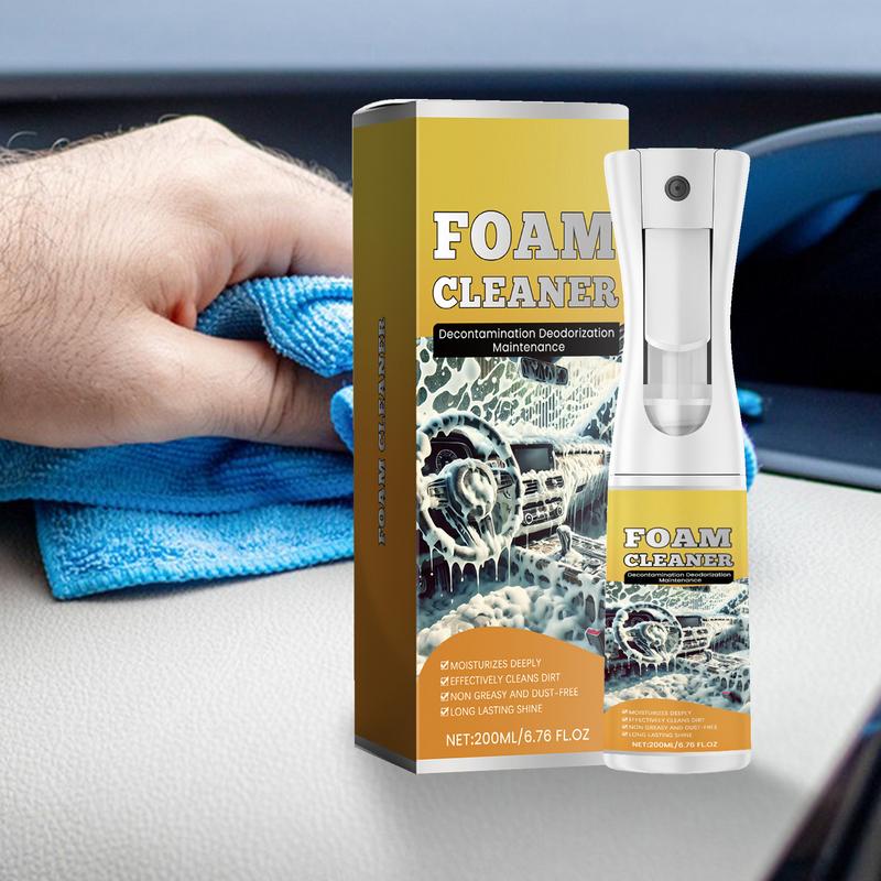 Leather Cleaner Interior - Mehrzweck-Schaum reiniger Spray Auto Innen reinigung