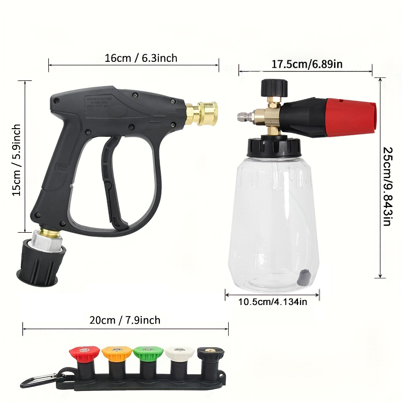 Karcher-kompatibles Schneescha – Pressure Washer Foam Gun Bewertung und Preis