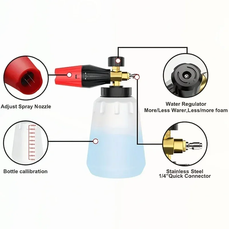 Hochdruck-PA-Schaumkanone, ein – Pressure Washer Foam Gun Bewertung und Preis