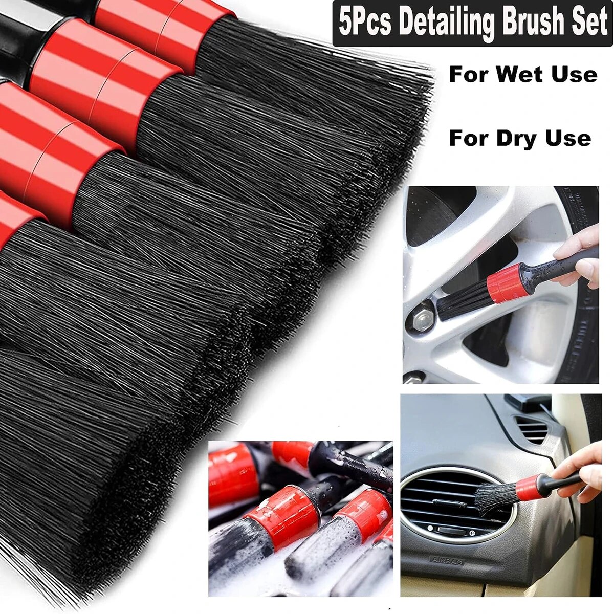 5PCS Auto Detaillierung Pinsel – Interior Detailing Kit Bewertung und Preis